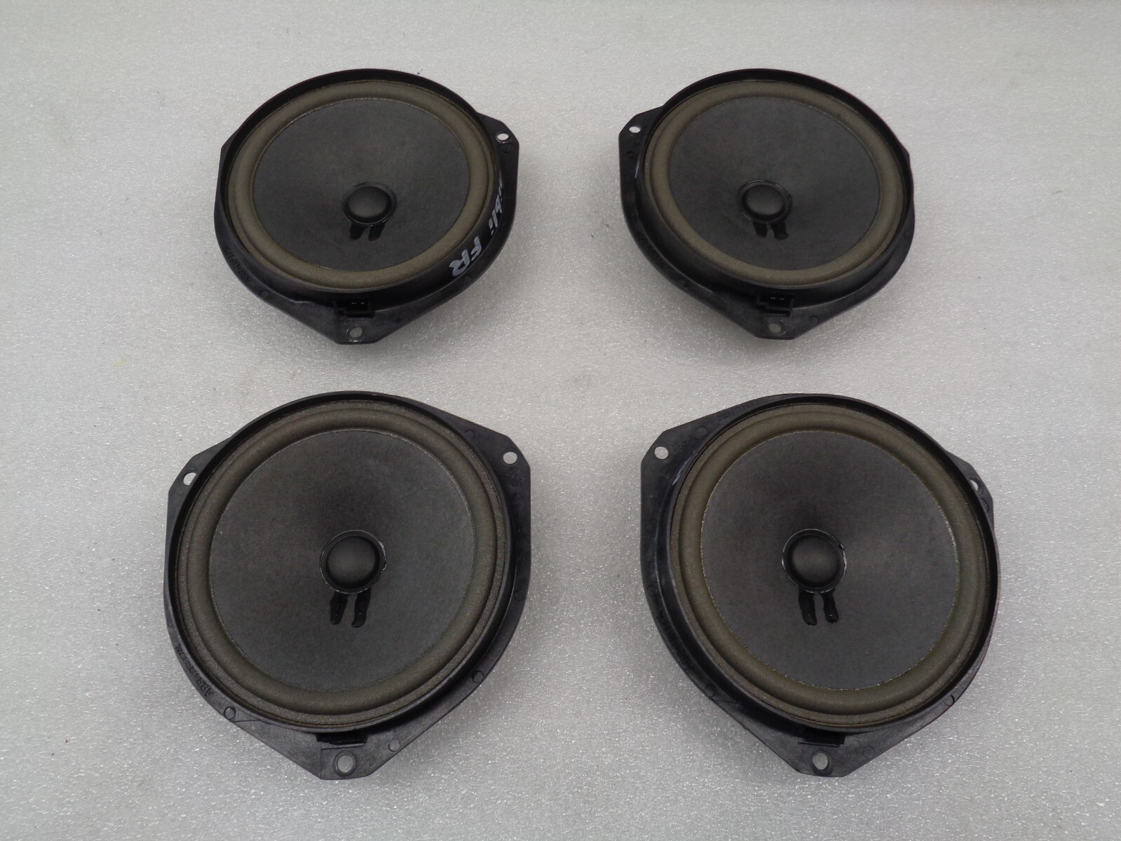 14-17 Maserati Ghibli Front Rear Door Sound Audio Speaker Set of 4 OEM AK240233
