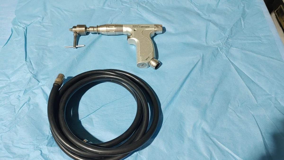 Zimmer Hall Pneumatic Drill Reamer with Air Hose