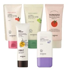[SKINFOOD] Berry Glowing / Soothing / Moisturizing / Yuja C / Tomato Sun Cream