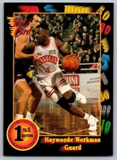 1991-92 Wild Card #78 Haywoode Workman
