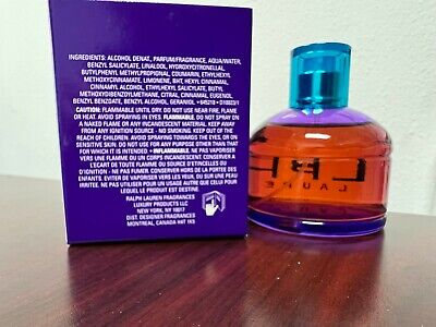 Lauren Perfume by Ralph Lauren 4 oz EDT Spray for Women NEW IN BOX SEALED