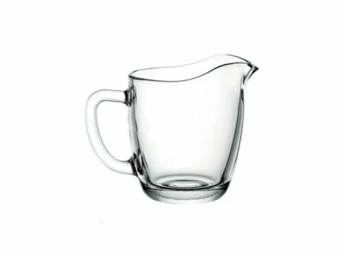 Pots en verre à lait ou à crème de table