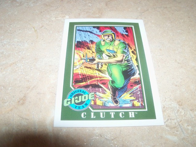 Impel - 1991 GI Joe Trading Card #48 CLUTCH | eBay