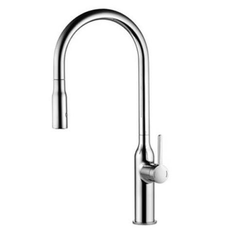 KWC Faucet 10261002000 SIN Pull Down Kitchen Faucet Chrome