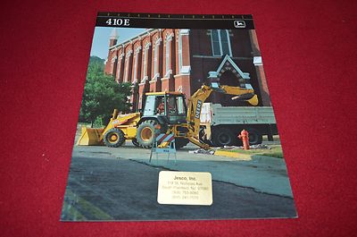 John Deere 410 E Backhoe Loader Dealers Brochure DCPA4 