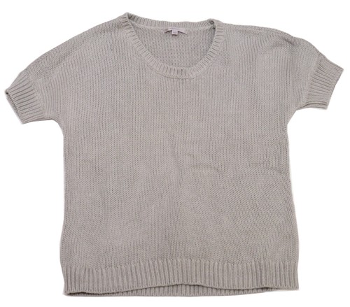 Short Sleeve Thick Knit Jumper Pullover 