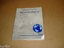 2001 Ford Focus electrical wiring shop service dealer manual ORIGINAL