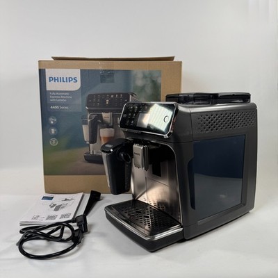 Philips 4444/90 Automatic Espresso Machine With LatteGo & Iced Coffee