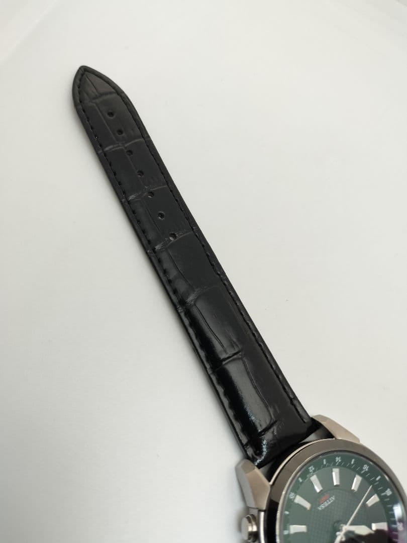 Citizen Attesa GMT Solar Titanium Watch H116 Lightweight World