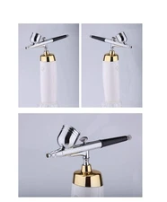 I.E.E. Rechargeable Portable Makeup Airbrush Set with Mini Air Compressor Ink...