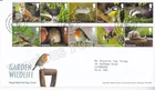 GB ROYAL MAIL FDC FIRST DAY COVER 2025 GARDEN WILDLIFE SET TALLENTS PMK