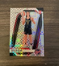 Caitlin Clark 2024 Panini Prizm WNBA Checkerboard Rookie Card #145 