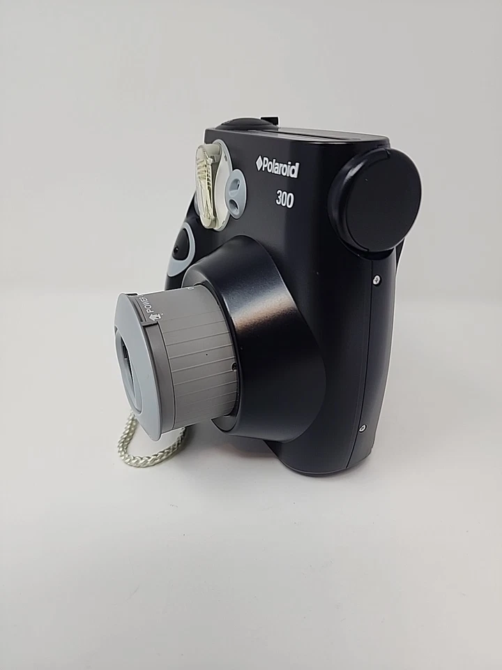 Polaroid 300 Instant Camera 60mm Lens Point Shoot Film Flash - Tested - Image 3 of 4