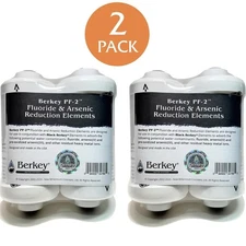 Berkey PF-2 Fluoride Water Filters for Berkey Systems Fast Shipping ( 2 pack)