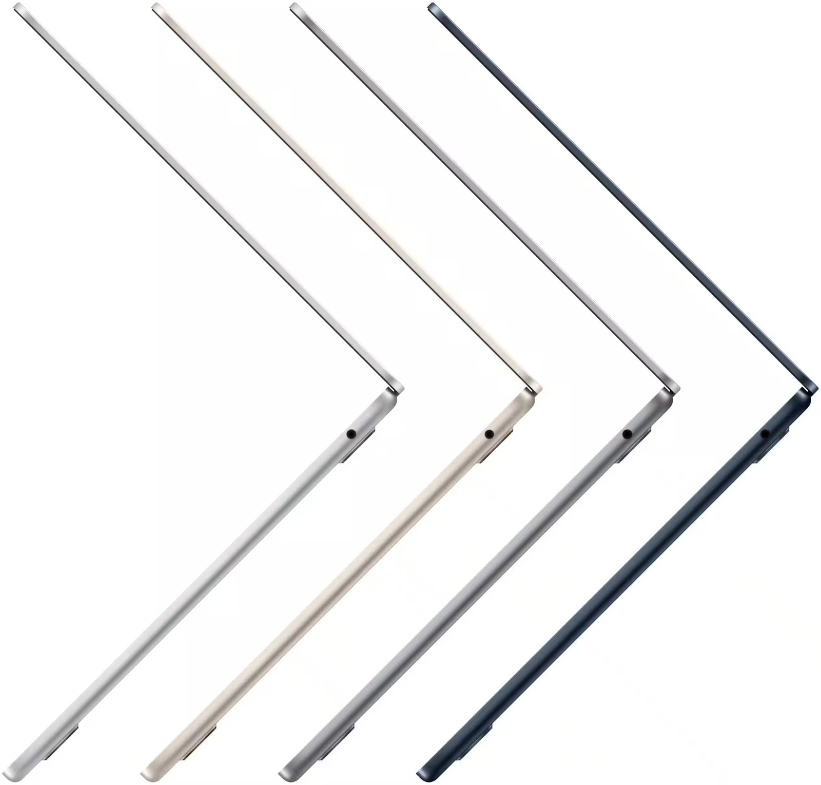 Apple - Geek Squad Certified Refurbished MacBook Air 13-inch Apple M2 chip Bu...