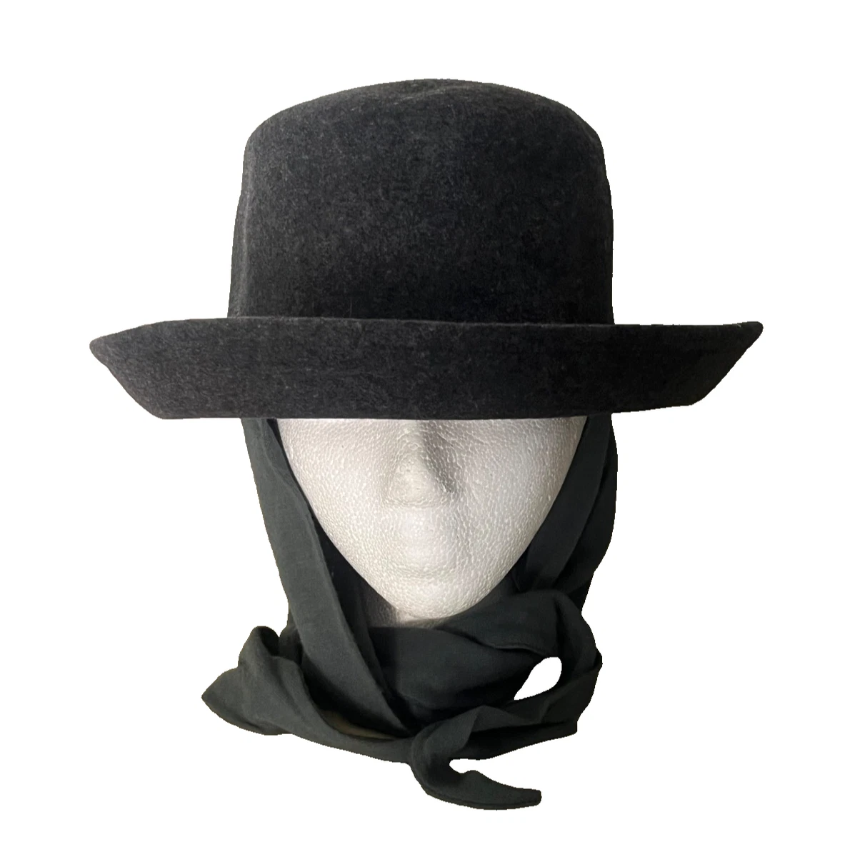 Fedora Gray 100% Wool Vintage Hats for Women for sale | eBay