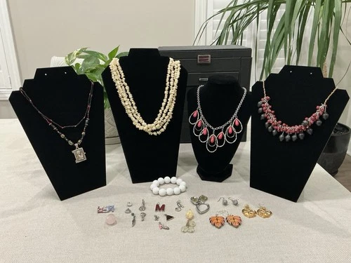 Vintage to Modern Costume Jewelry Lot Not Broken or Repurpose Craft Making #7