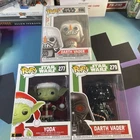 Funko POP Star Wars Christmas 3 POP Lot