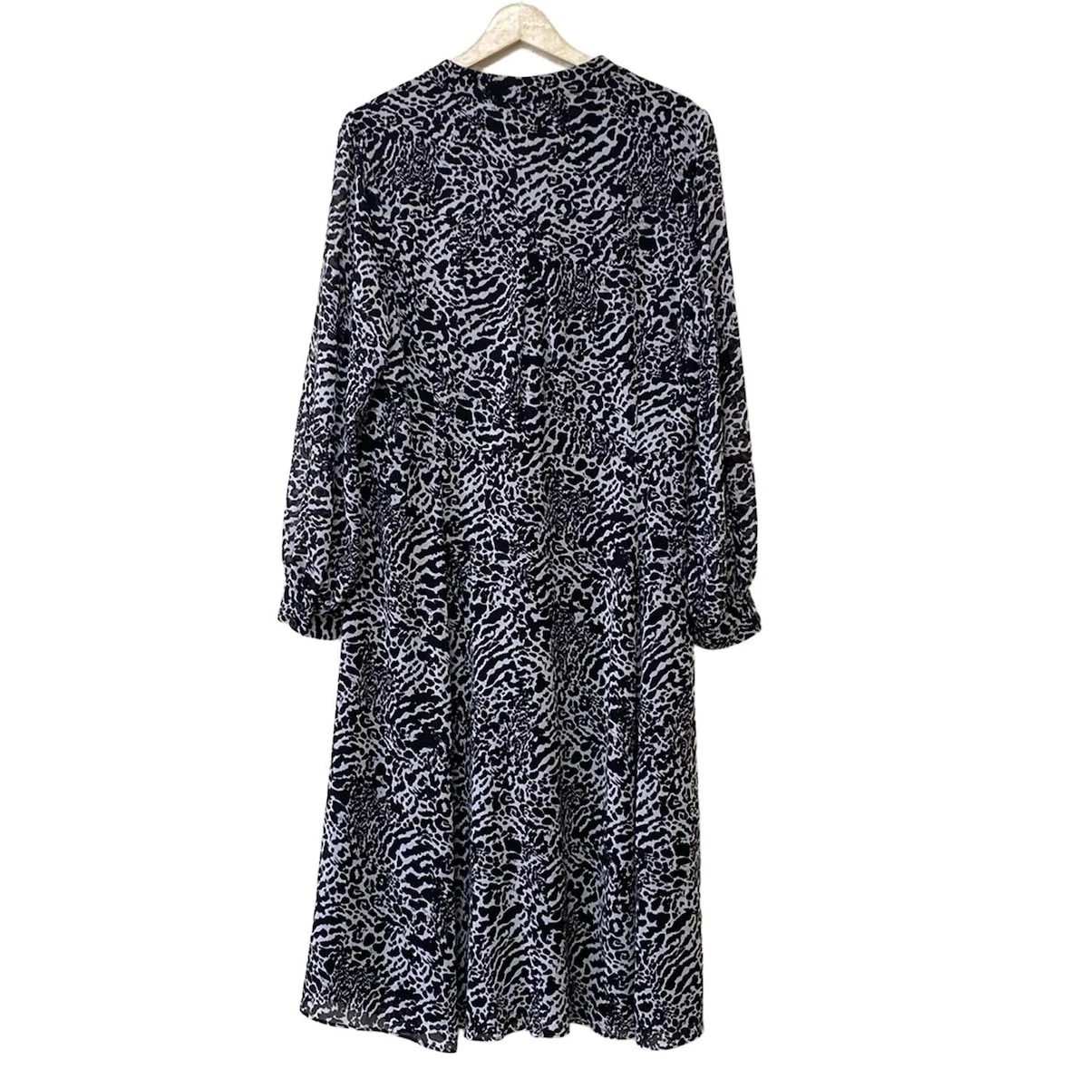 Autentico MICHAEL KORS Abito da donna bianco nero