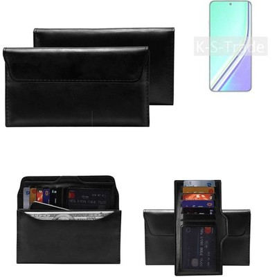 Handyhülle für Realme P3 Pro 5G Schutz Hülle + Handy Tasche schwarz