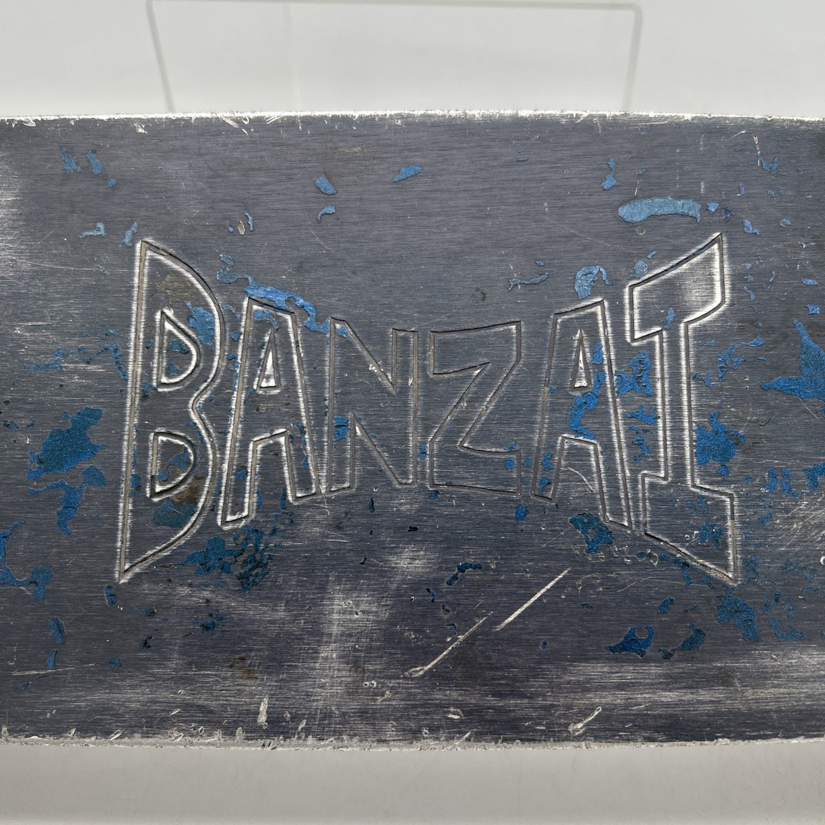 80年代当時物　ビンテージ　SKATERAGS XLサイズ Banzai Vintage Skateboard Aluminum With Universal Big Grabber's 23