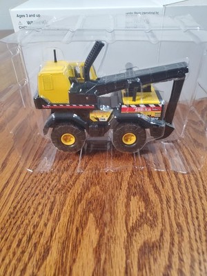 2001 Maisto Mighty Mini Tonka 748 Backhoe Excavator Scale 1:64 New!