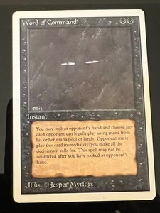 Mtg Word of Command | eBay