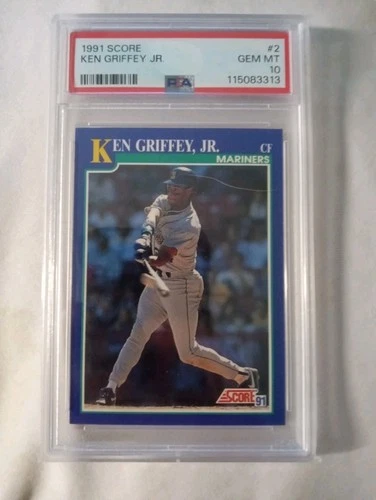 1991 Score - Ken Griffey Jr #2 PSA10 (HOF)