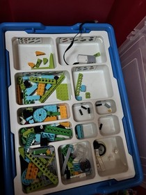 LEGO Education WeDo 2.0 Robotics 45300 Bulk Parts Lot in Sorting Tray Boxes (5)