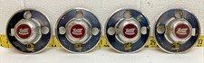 Oem Set Of 4 Red Emblem Alloy Wheel Center Cap 1985-95 Toyota Celicasupra Cc16