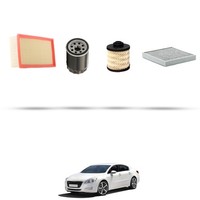 Hoffcar Wartungskit - 4 Filter FüR Peugeot 508 2.0 HDI FAP Hybrid 133KW Ab 20