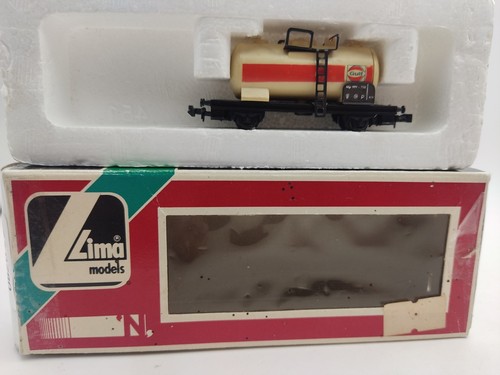 LIMA 32  0780 Carro Cisterna GULF 2 assi Scala N In Box Originale 1:160 | Zustand: Nuovo