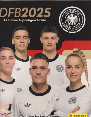 Panini DFB 2025 ,125 Jahre Fußballgeschichte.Leeresalbum + komplettersatz.
