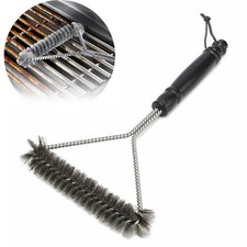 BBQ Grill Brush,Stainless Steel Bristle Free Grill Brush Tool BBQ Cleaning 18"