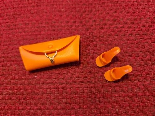 VINTAGE  BARBIE OUTFIT "COUNTRY FAIR" PURSE & SHOES OR SEPARATES PAK ITEMS