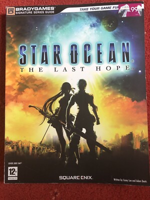 Star Ocean The Last Hope Signature Series Brady Games Strategy Guide Book