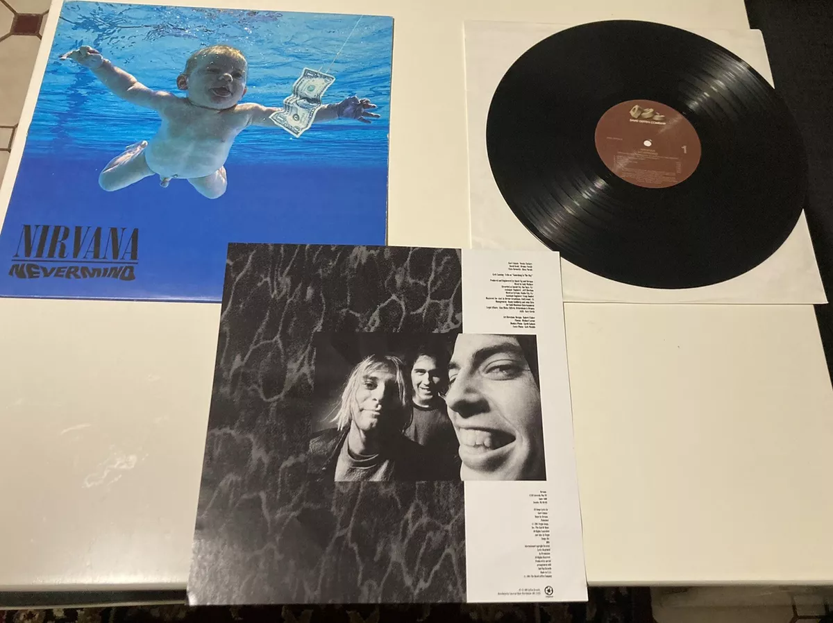 Nirvana – Nevermind 1991 Holland Vinyl LP DGC 24425-A