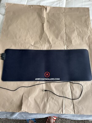 Aim Controllers XL LED Keyboard/Desk Mat 