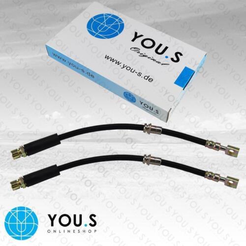 2 x Bremsschläuche Vorderachse Links & Rechts für VAUXHALL VECTRA B - 562373 NEU
