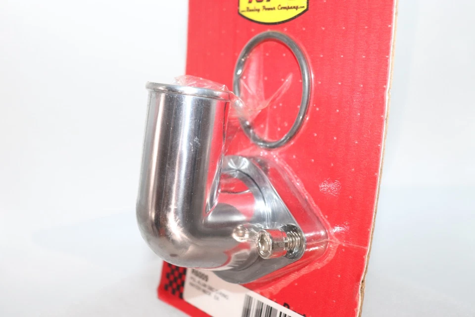 RPC R6009 Water Neck Polished Aluminum Swivel O-Ring Chevy SBC, BBC, 283-350 Foto 4 de 4