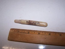 Vintage BRAZIL CLAY COMPANY Bullet Type Pencil BRAZIL INDIANA