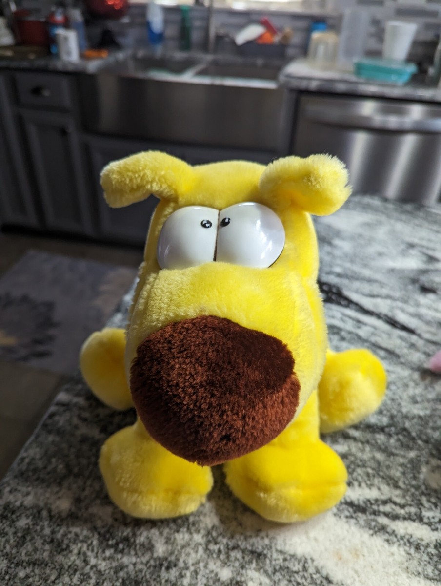 Vintage Grimmy Dog Plush Mother Goose & Grimm Plush Yellow Dog | eBay