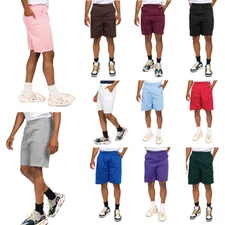 Men's Light weight Casual Lounge Fleece Shorts Joggers Pants- S~5XL  Hills-Short