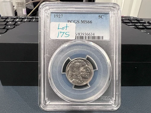 1927 5c Buffalo Nickel PCGS MS66 (DAJ)