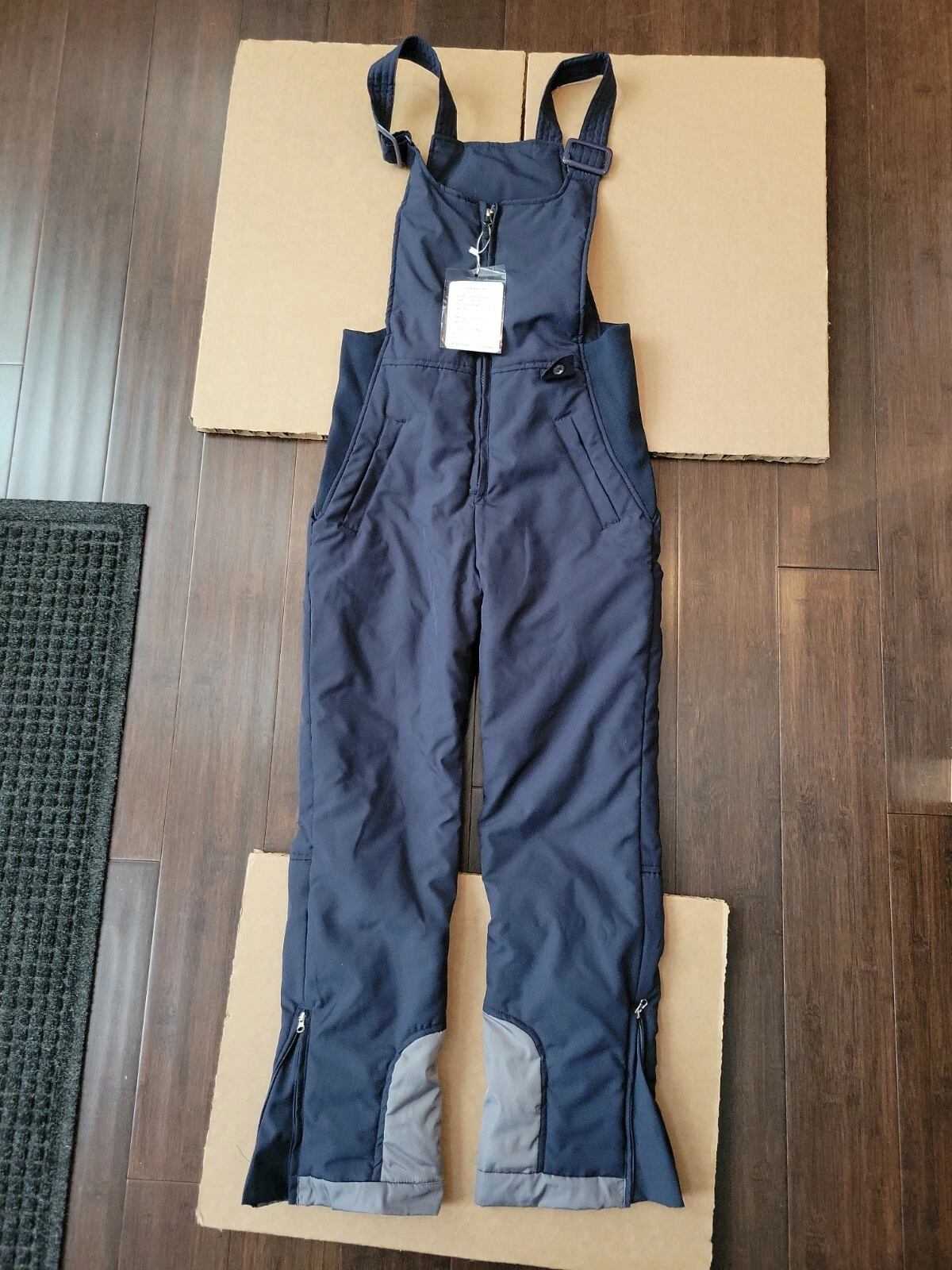 Ski Pants Snowboard Snow Winter New Navy YJSP Bib Suspender READ SIZING