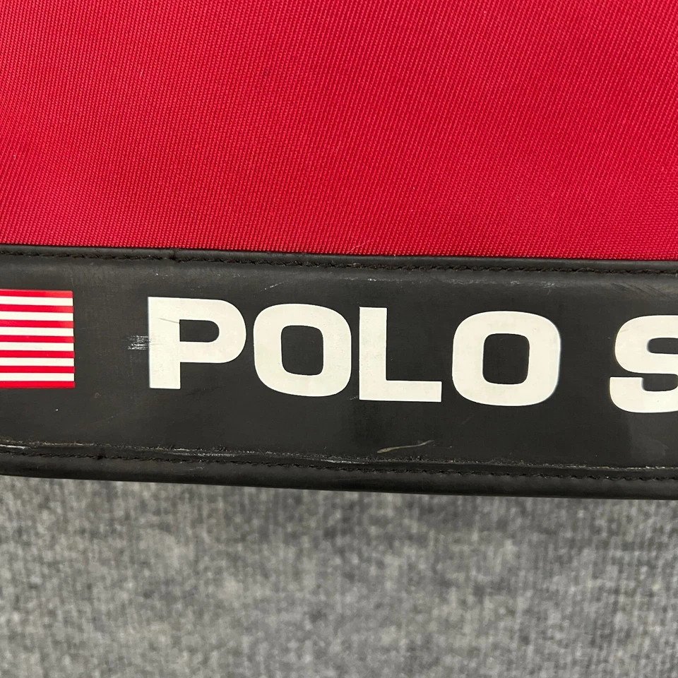 Bolso Bandolera Vintage Polo Sport Ralph Lauren Nylon Rojo Años 90 Y2K Retro Foto 4 de 4