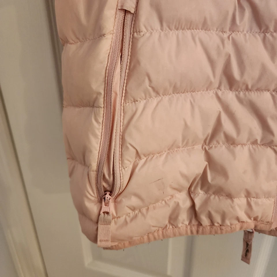 Abrigo Chaqueta Eddie Bauer Niñas Reversible Plumón Rosa Claro Niños Talla M (10/12) Foto 3 de 4