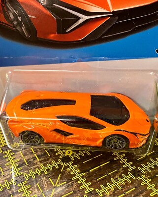 Hot Wheels 2023 LAMBORGHINI SIAN FKP 37 Orange HW Exotics New H