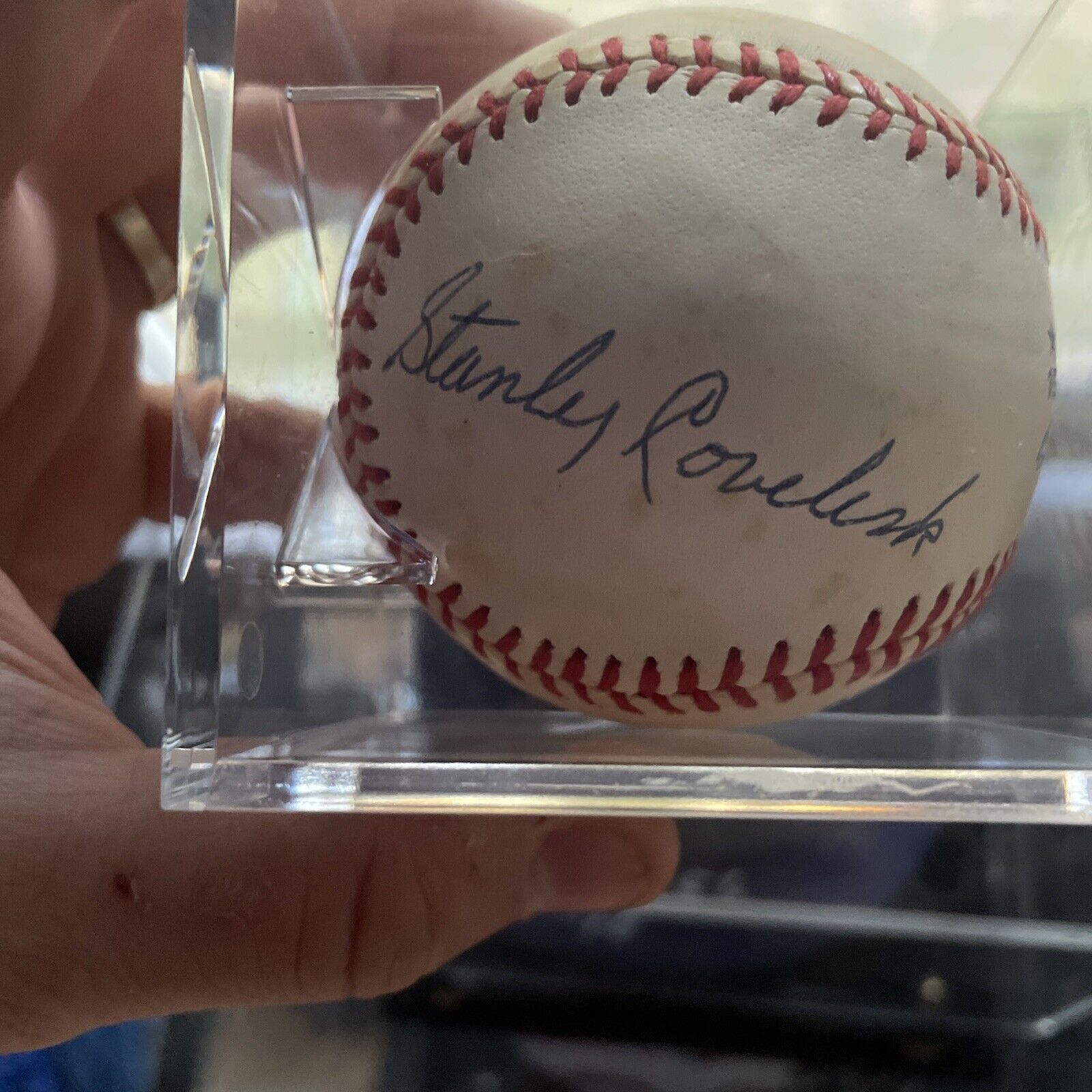 Stanley Coveleski Autograph Baseball