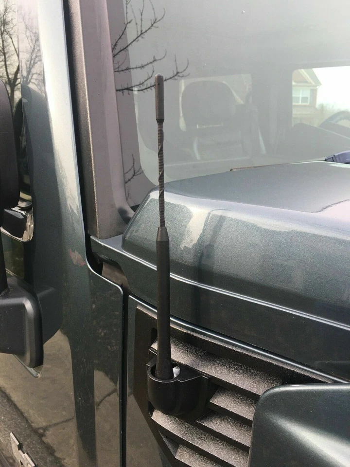 9" Black Antenna Mast Power Radio AM/FM for HUMMER H2 H 2 2003-2009 Brand New - Image 4 of 4
